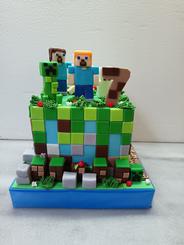 Декораторска торта "MINECRAFT" - LAVENE